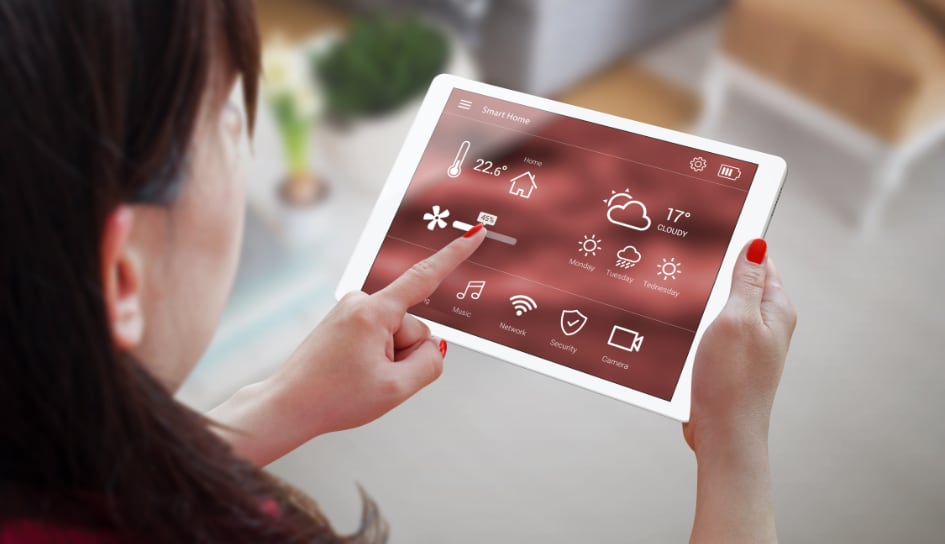 Home security monitoring in Mobile